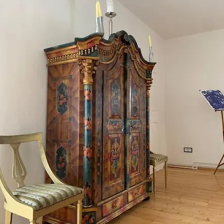 Luxus Schloss Pfarrhof 1 아파트 Tacherting